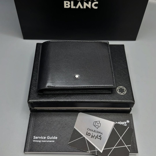 کیف پول چرم طبیعی مون بلان