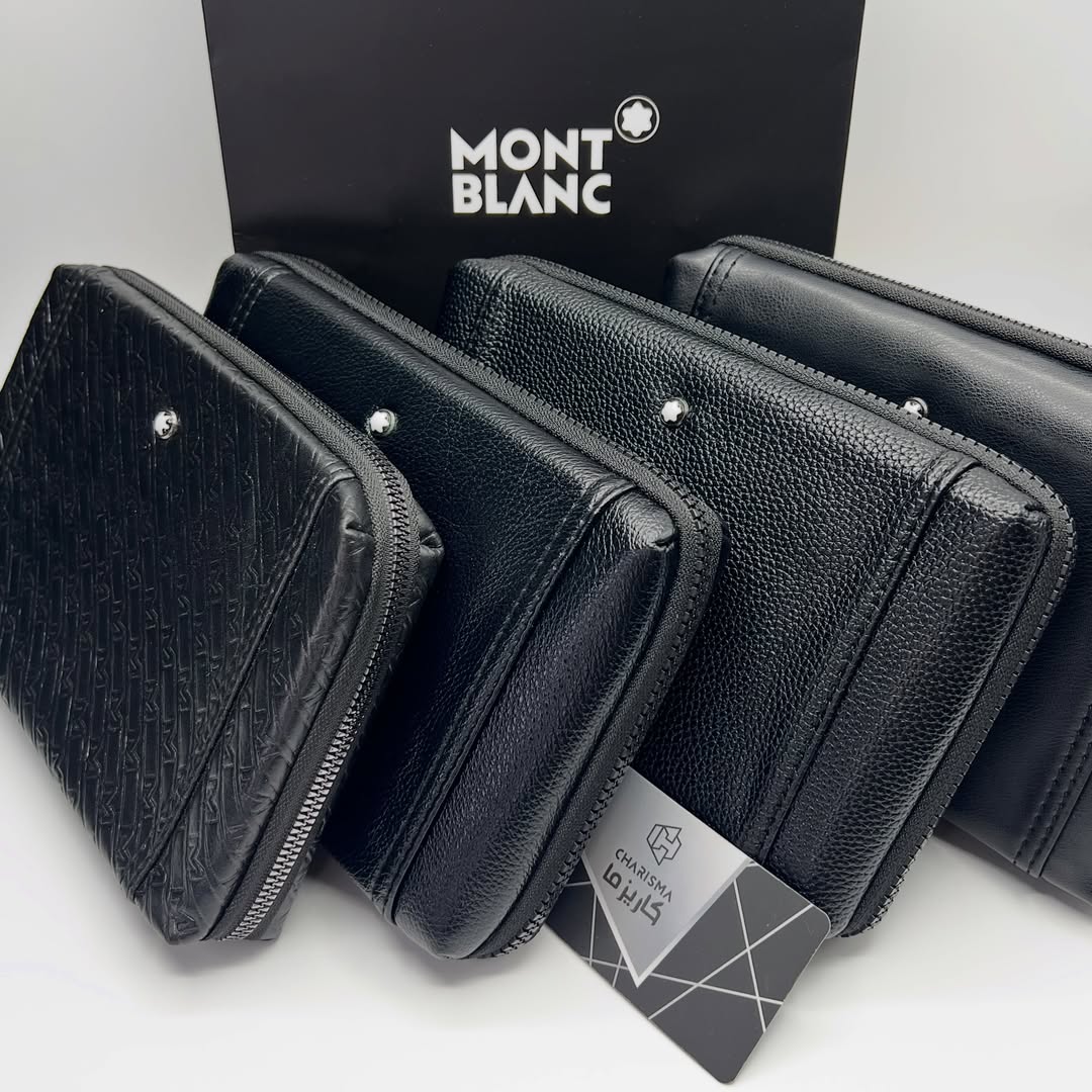 کیف‌ پاسپورتی مون بلان تک زیپ | Passport Bag Montblanc