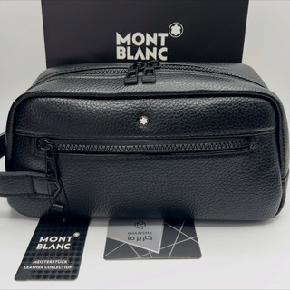 شوزبگ مونت بلان کیف دستی تک زیپ چرم مردانه Montblanc